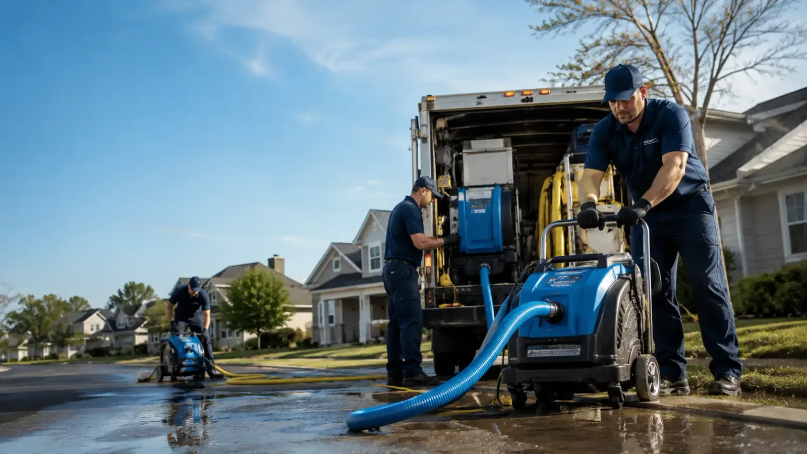 Flood Damage Cleanup in Chapman Ranch, TX